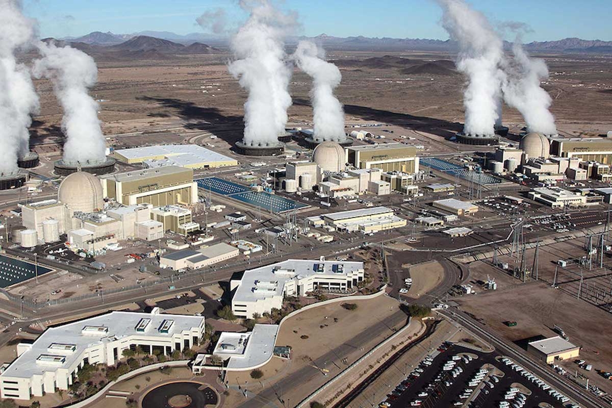 La centrale nucléaire de Palo Verde aux États-Unis