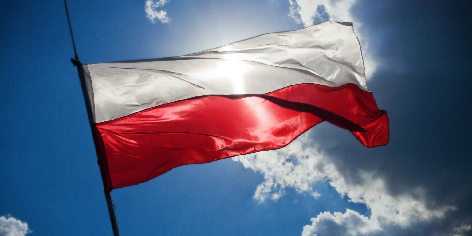 Flagge von Polen