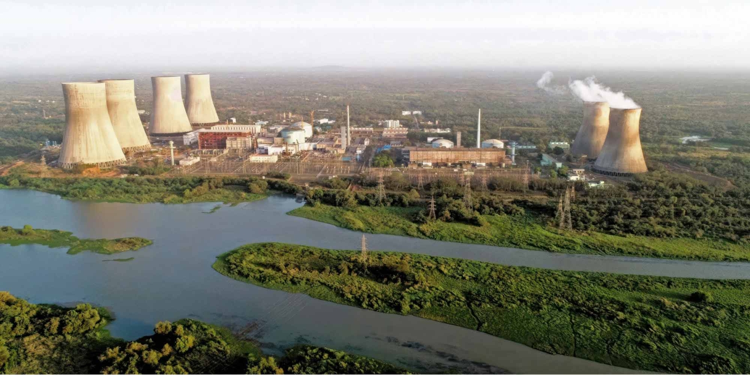 La centrale nucléaire de Kakrapar en Inde