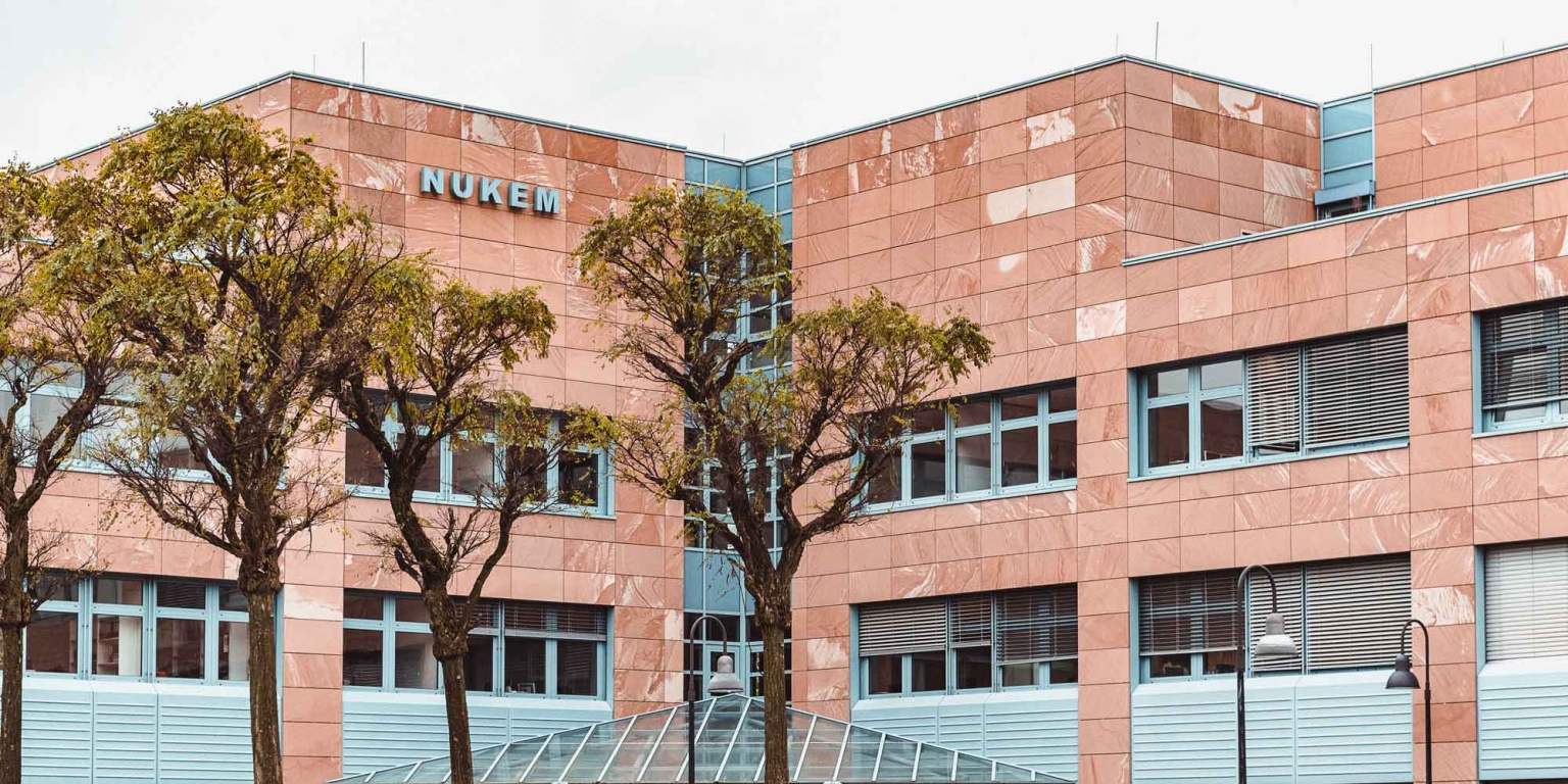 Firmengebäude von Nukem Technologies
