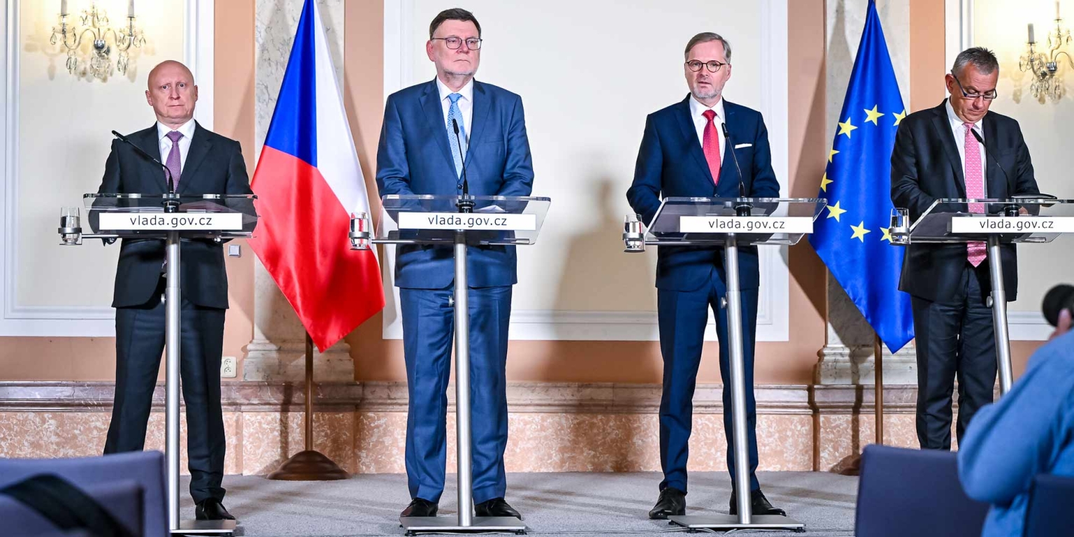 Conférence de presse avec le gouvernement tchèque