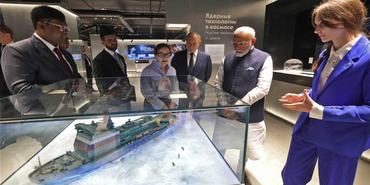 Le Premier ministre indien Narendra Modi et le président russe Vladimir Poutine