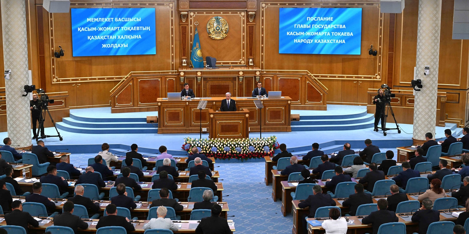 Le président de la République du Kazakhstan, Kassym-Jomart Tokaïev