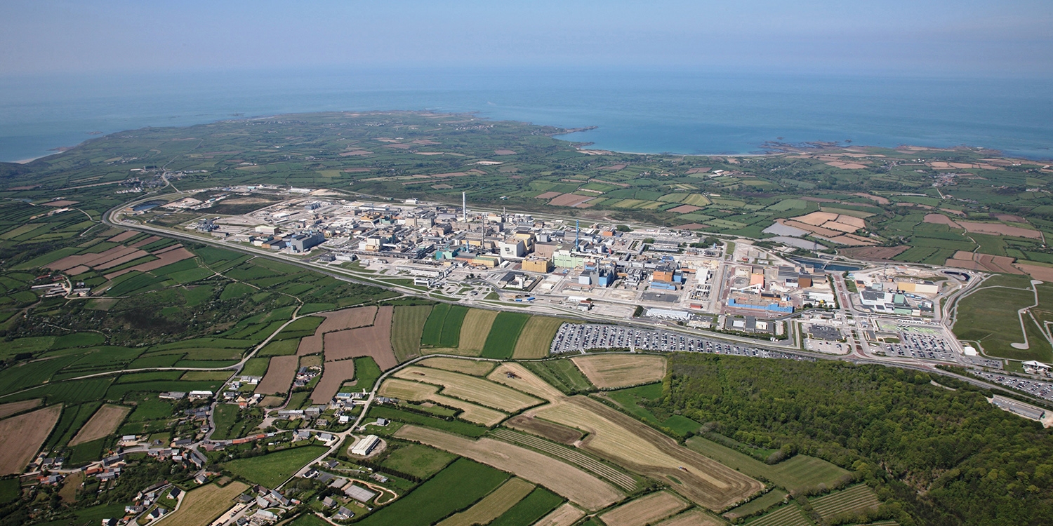 L’installation de retraitement du combustible usé de La Hague, en Normandie