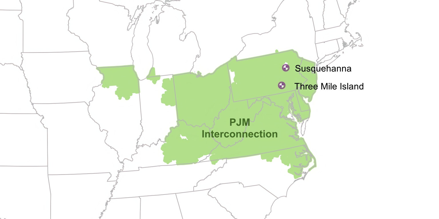 Deux centrales nucléaires de Pennsylvanie alimenteront des centres de calcul