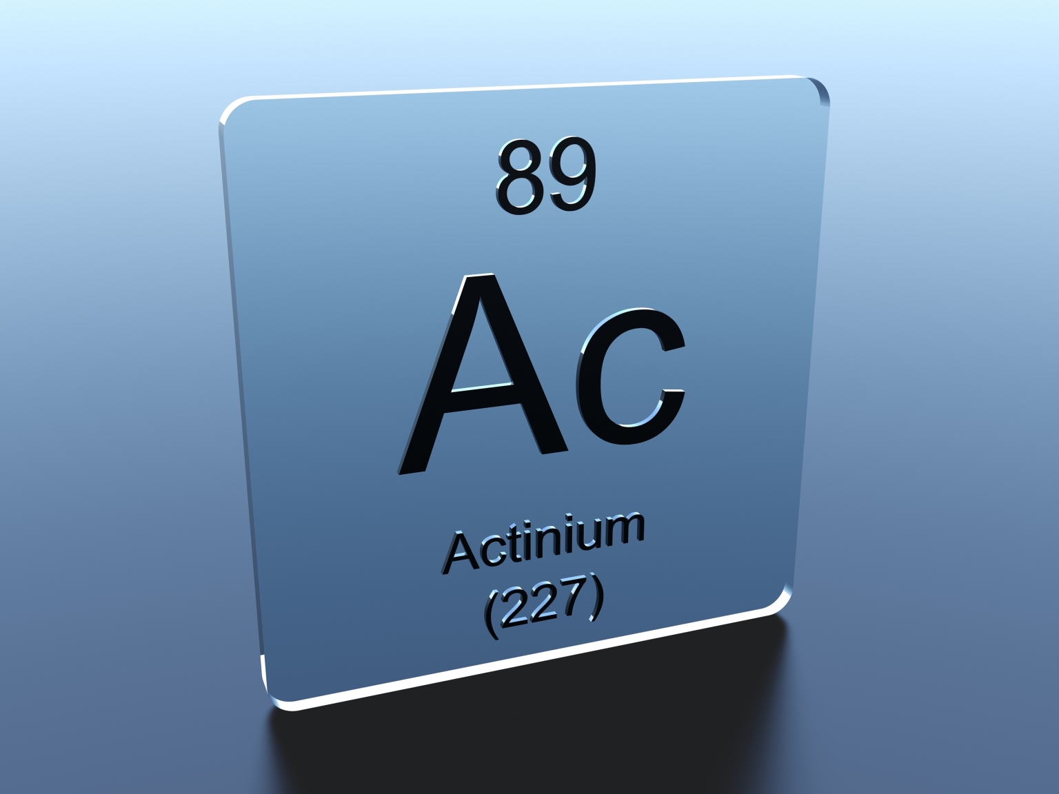 Aufgrund seiner physikalischen Eigenschaften ist Actinium-225 ein Standardnuklid für die Alpha-Therapie.