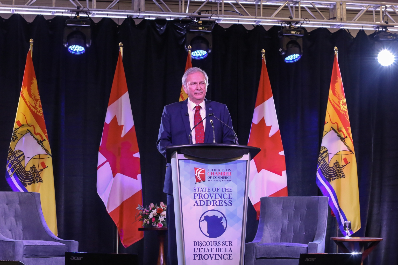 Blaire Higgs, Premier-ministre de la province canadienne du Nouveau-Brunswick, a annoncé lors de son discours sur la situation de la province que le gouvernement continuera à soutenir le SMR développé par Arc Canada.