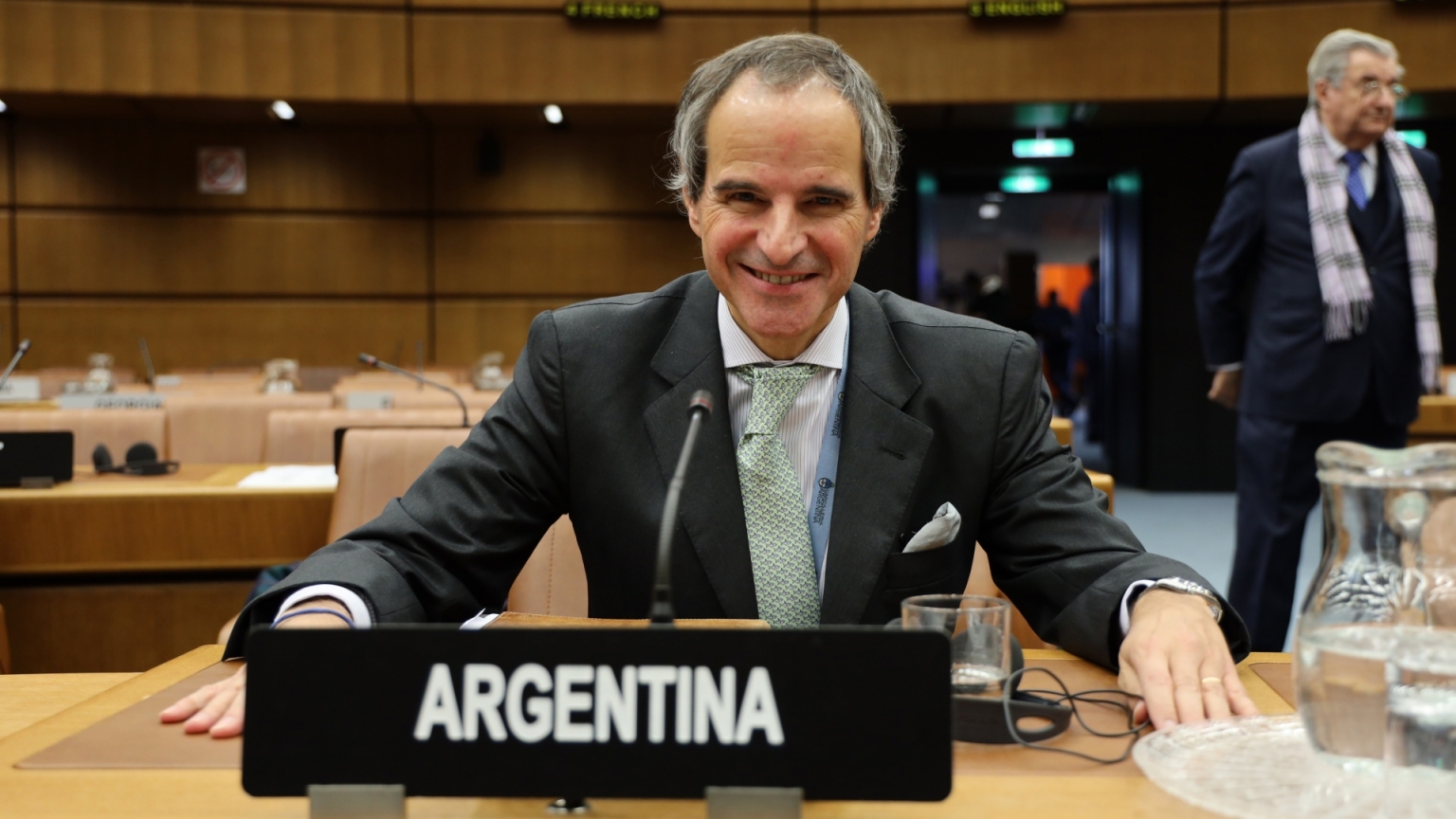 Der argentinische Diplomat Rafael Mariano Grossi soll die Nachfolge des verstorbenen IAEO-Generaldirektors Yukiya Amano übernehmen.
