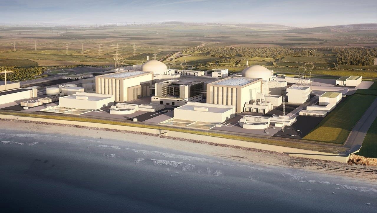 Die britische Regierung will im Herbst über den Bau des Kernkrafwerks Hinkley Point C (Computergrafik) entscheiden.