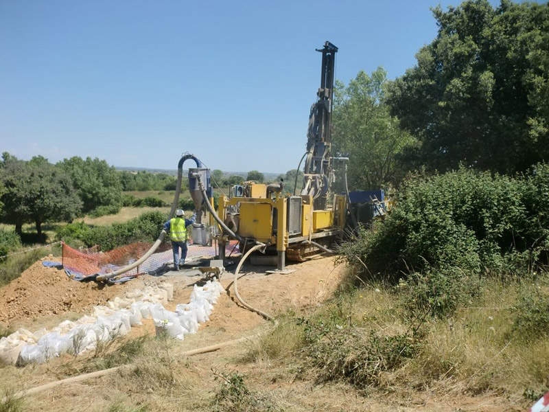 Uranmine Salamanca in Spanien