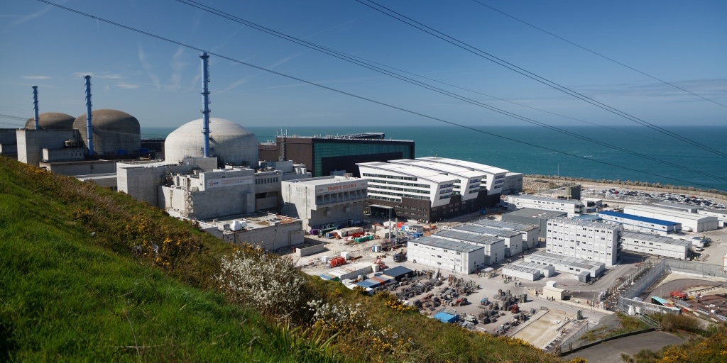 Das Kernkraftwerk Flamanville