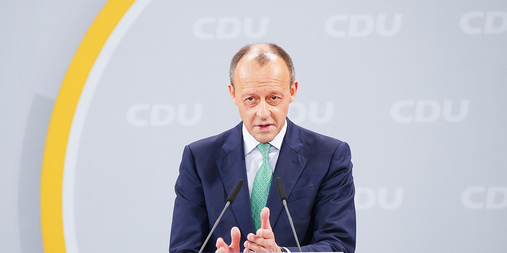 Chef de la CDU Friedrich Merz