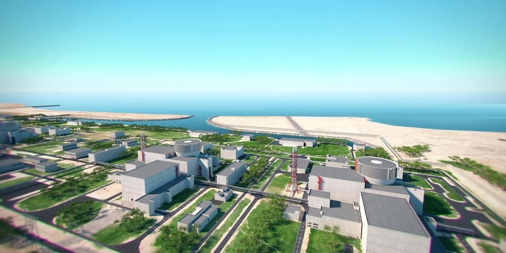 Site de la centrale nucléaire d'El Dabaa en Égypte