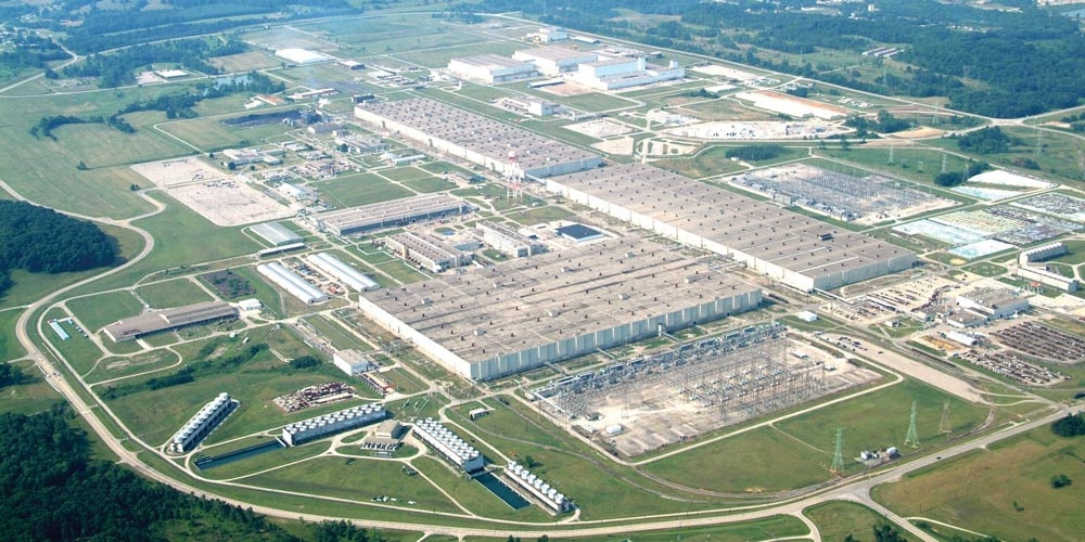 Portsmouth Gaseous Diffusion Plant (GDP) in Piketon