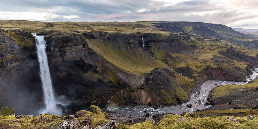 Haifoss Wasserfall