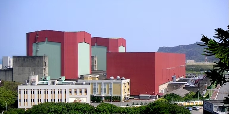 Das Kernkraftwerk Kuosheng in Taiwan