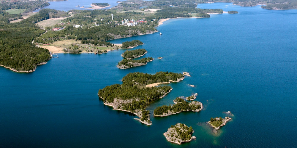 Studsvik-Technologhiepark aus der Vogelperspektive