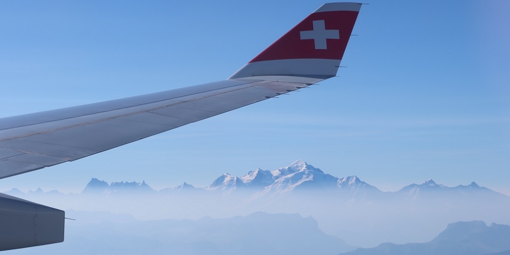 Swiss Flugzeug