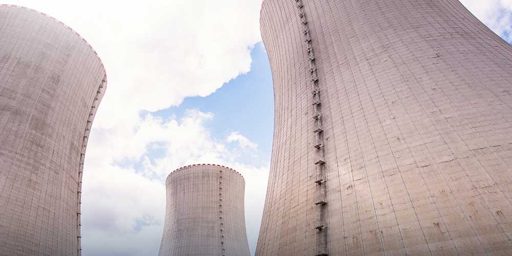 Image symbole d'une centrale nucléaire