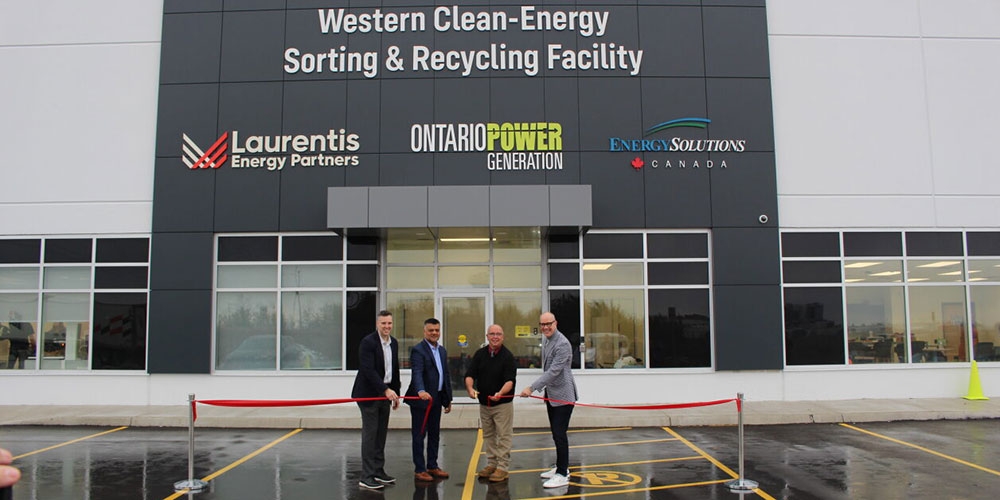Inauguration d’une installation de recyclage des déchets faiblement radioactifs dans l’Ontario