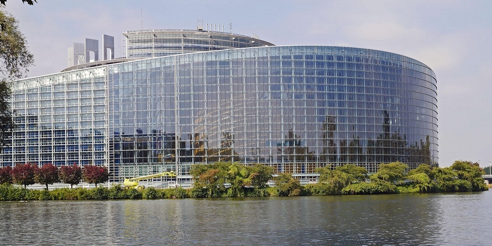 Das Europäische Parlament in Strassburg