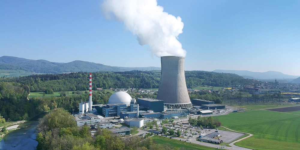 La centrale nucléaire de Gösgen