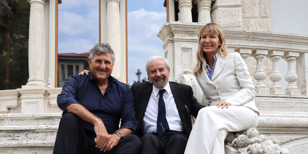 Die Firmengründer (v.l.n.r.): Stefano Buono, Luciano Cinotti und Elisabeth Rizzotti.