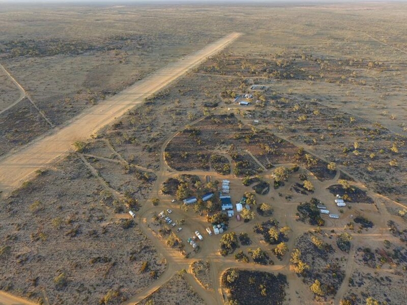 La mine d’uranium de Mulga Rock est située à environ 240 km au nord-est de Kalgoorlie dans le Grand désert Victoria.