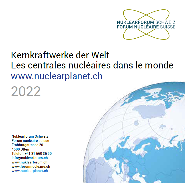 Kernkraftwerke der Welt - 2022