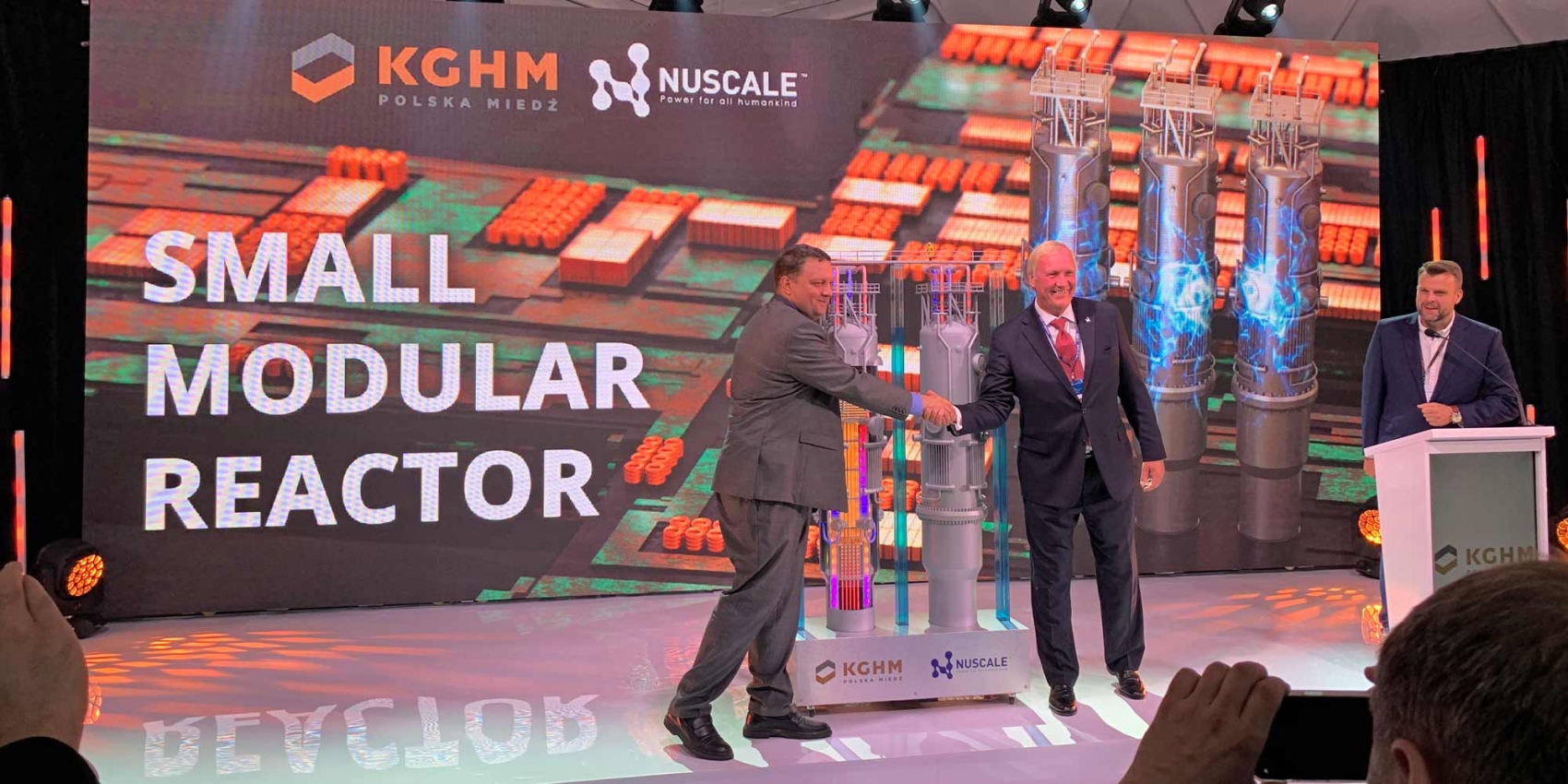 CEOs von KGHM und NuScale