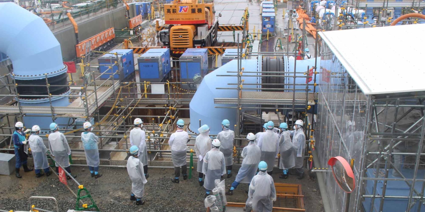 le groupe de travail de l’AIEA à Fukushima