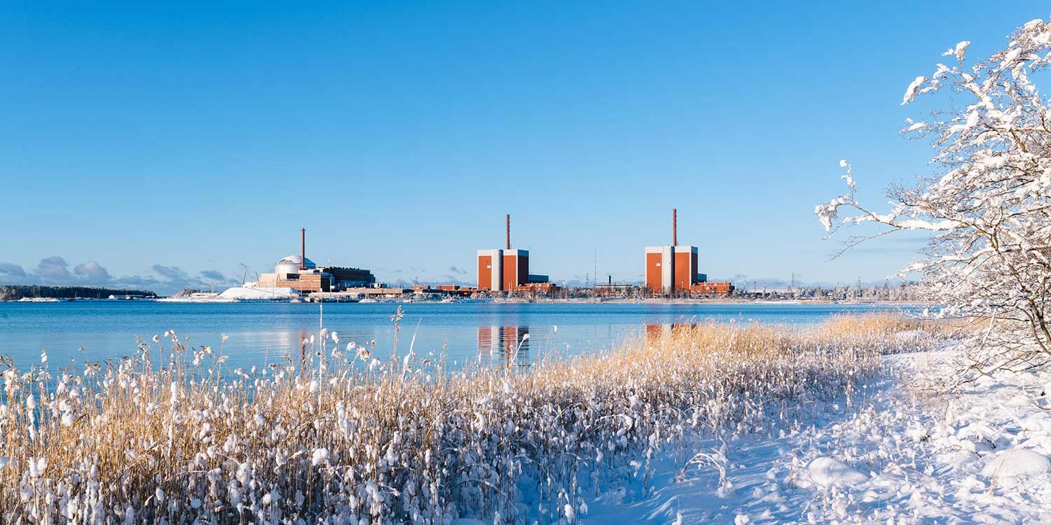 Das Kernkraftwerk Olkiluoto in Finnland