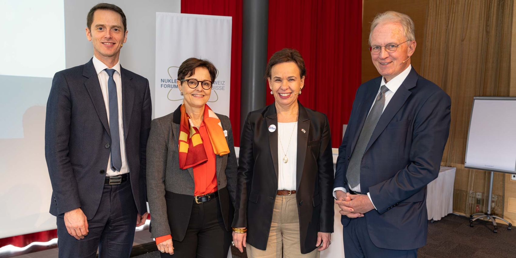 Une délégation française s’est rendue à Berne pour aborder l’importance de l'énergie nucléaire et échanger avec des invités issus de l'économie et de la politique 