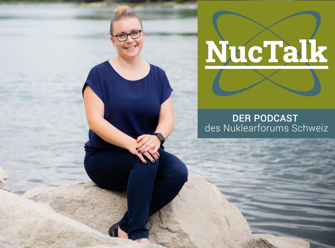 Jenny Küpper erzählt im NucTalk, warum ein Kernkraftwerk ein besonderer Arbeitsort ist – oder eben nicht.