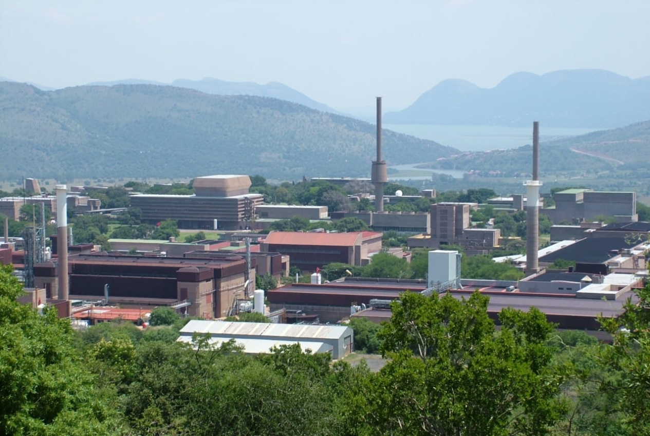 Das Kernforschungszentrum Pelindaba liegt rund 33 Kilometer westlich von Pretoria. Hier soll ein neuer Mehrzweckreaktor gebaut werden.