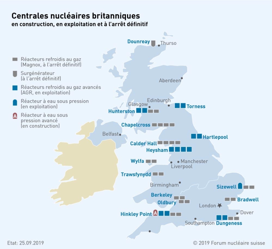 Grande-Bretagne: Wylfa est vidée de son combustible