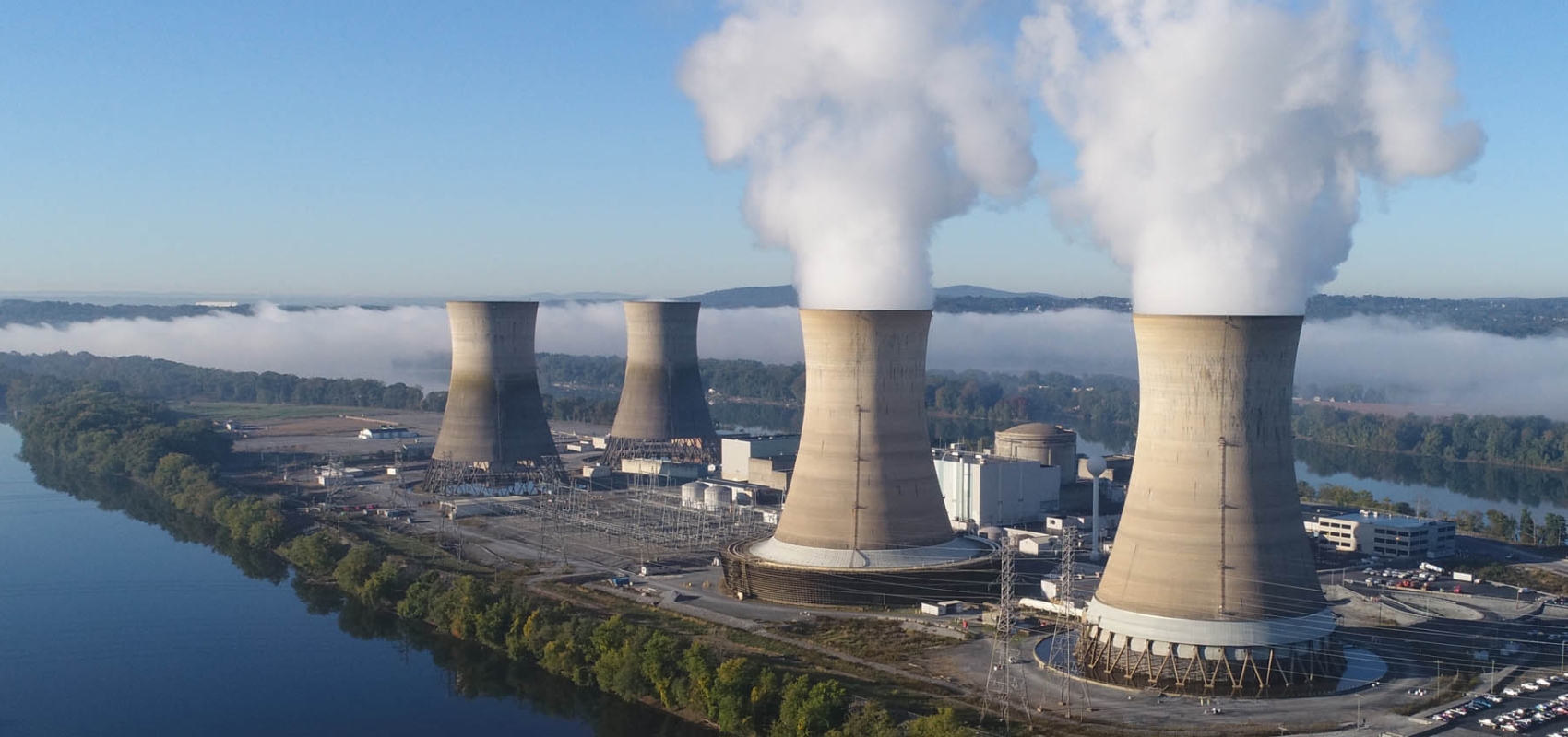 Das Kernkraftwerk Three Mile Island im Bundesstaat Pennsylvania hat seinen Betrieb am 20. September 2019 endgültig eingestellt.